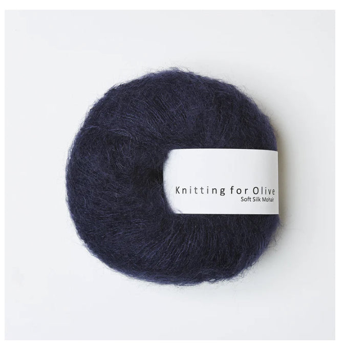 Knitting for Olive Soft Silk Mohair