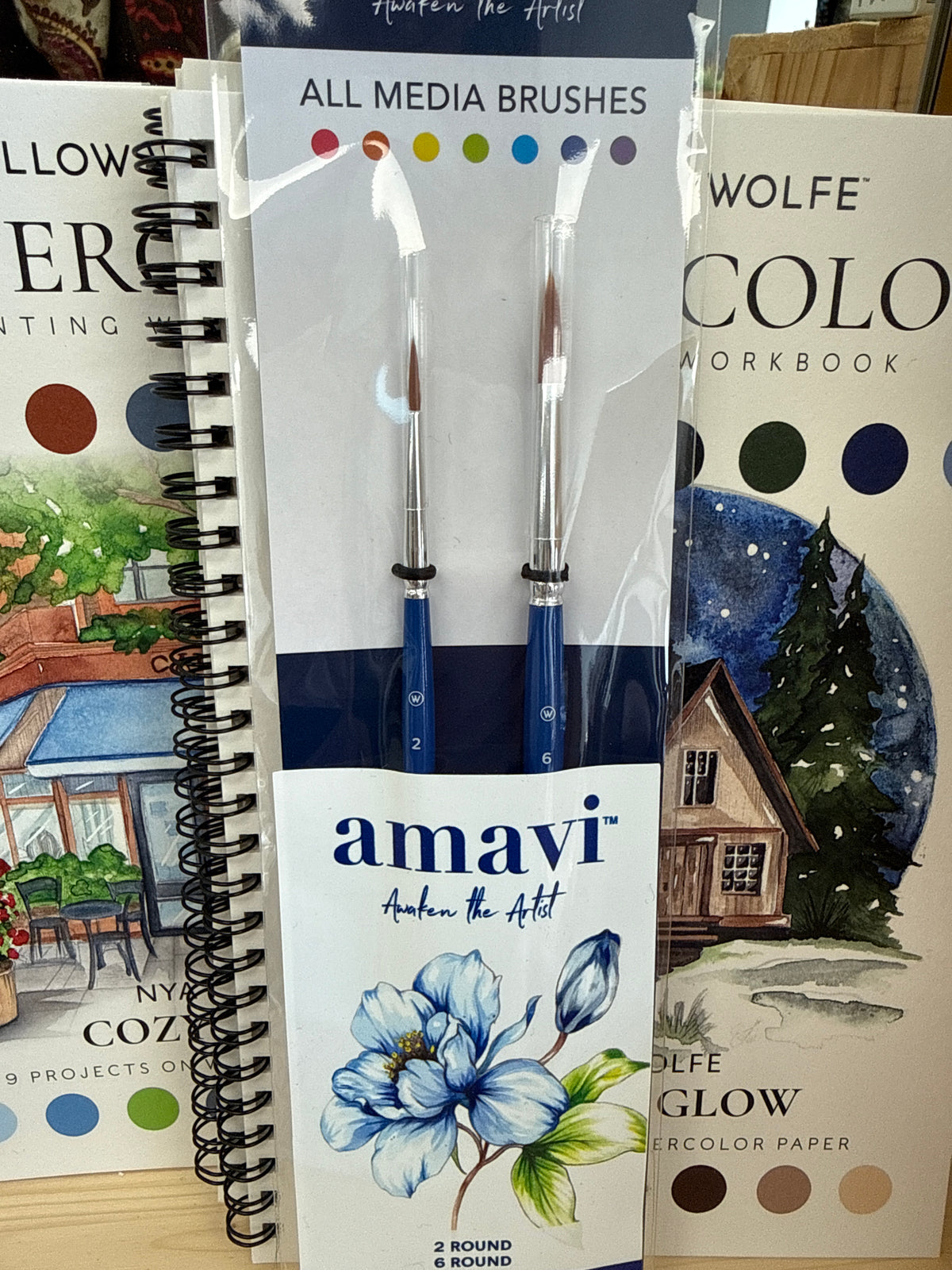 Willow Wolfe Amavi Starter brushes