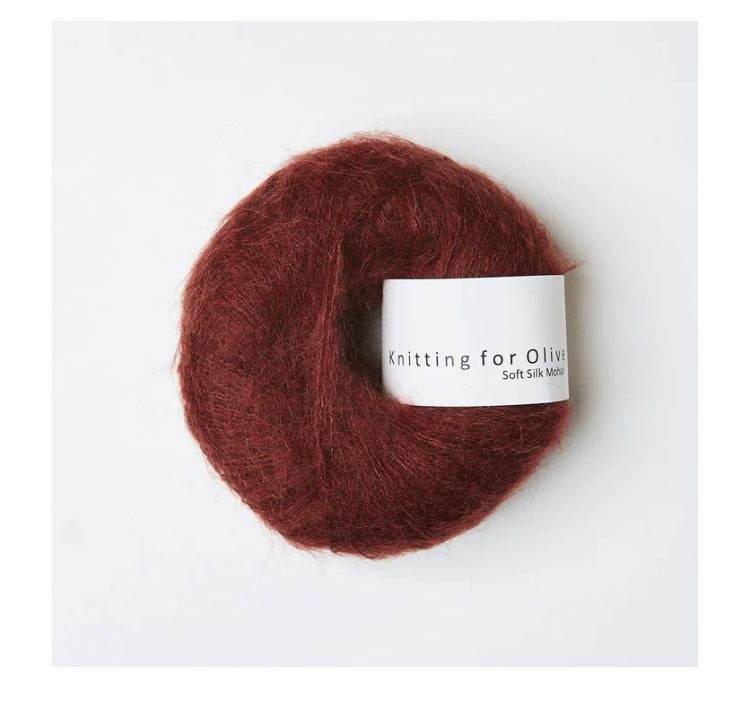Knitting for Olive Soft Silk Mohair