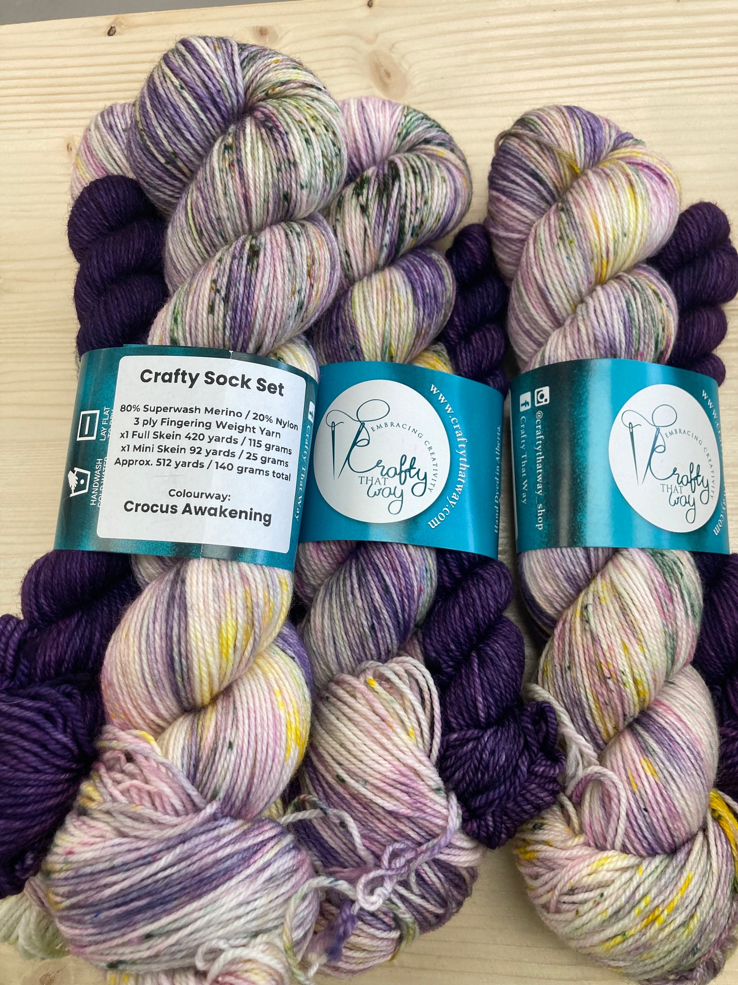 Crafty That Way sock kits
