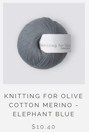Knitting for Olive Cotton Merino