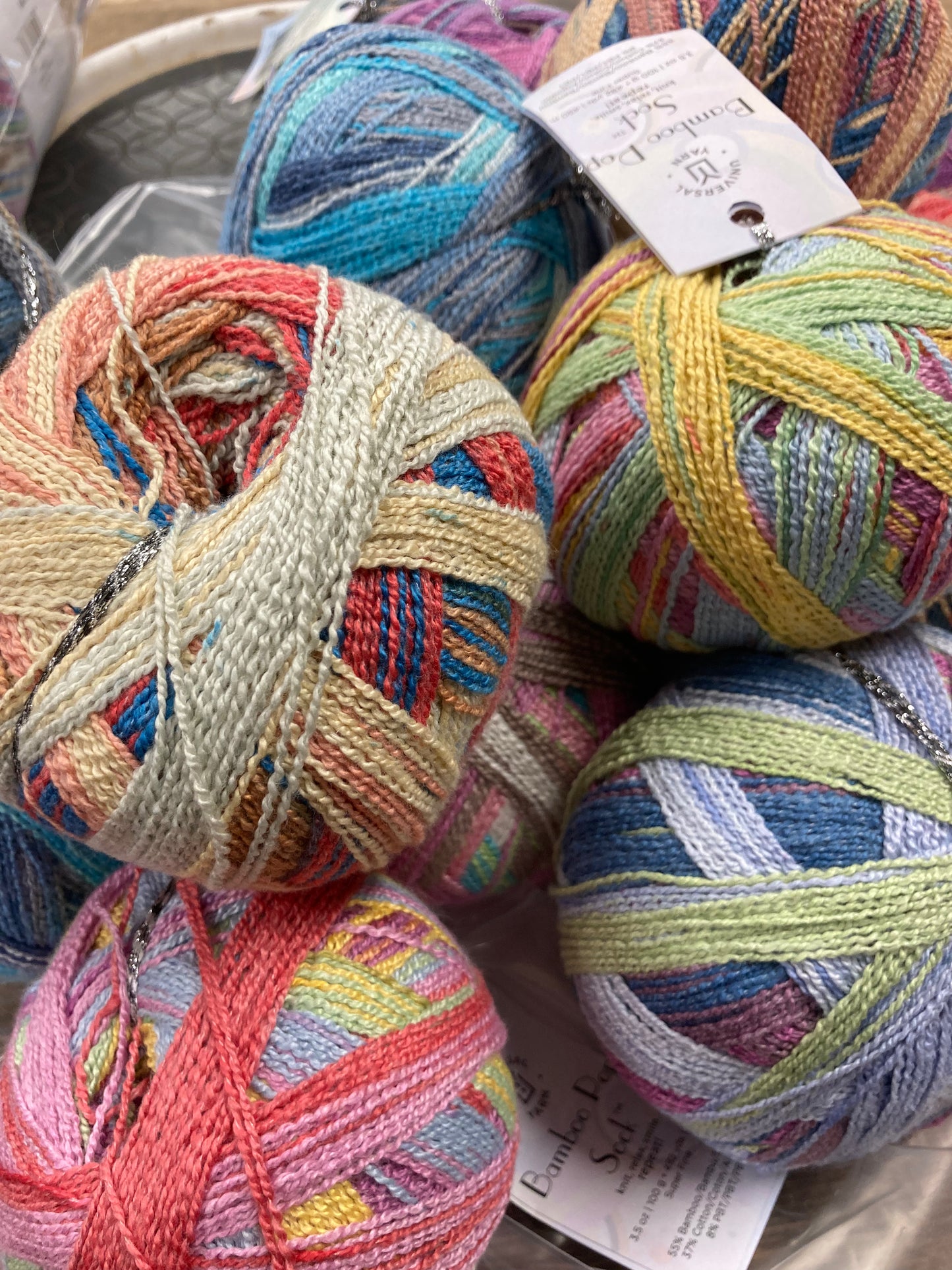 Bamboo Pop Sock Multi