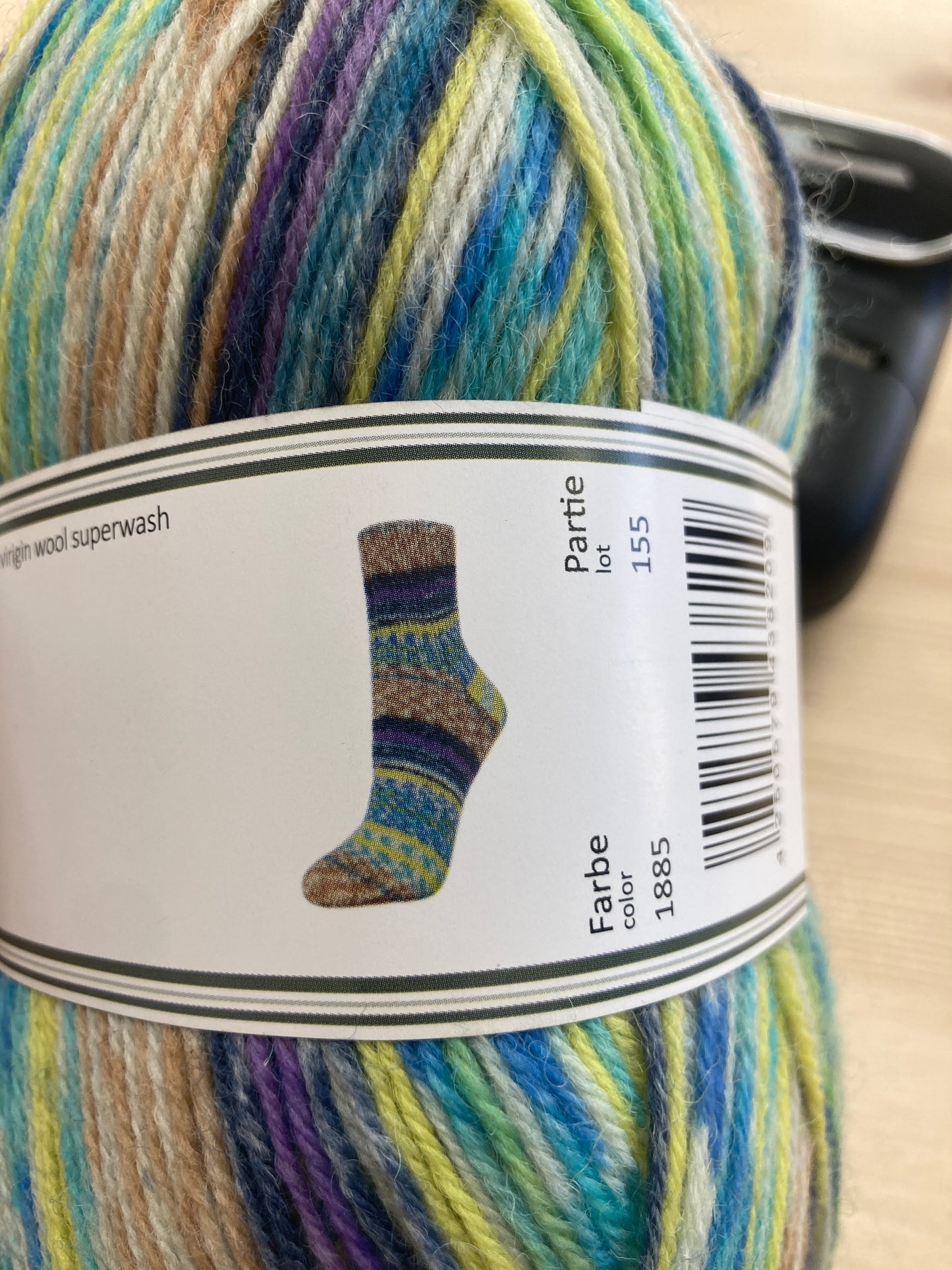 Flotte (self patterning)sock yarn