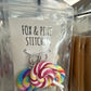 Fox & Pine stitch markers