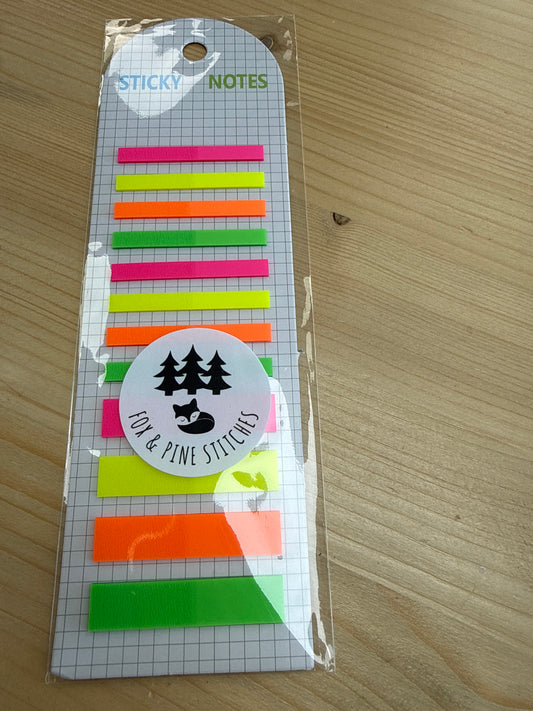 Fox & Pine Sticky Notes
