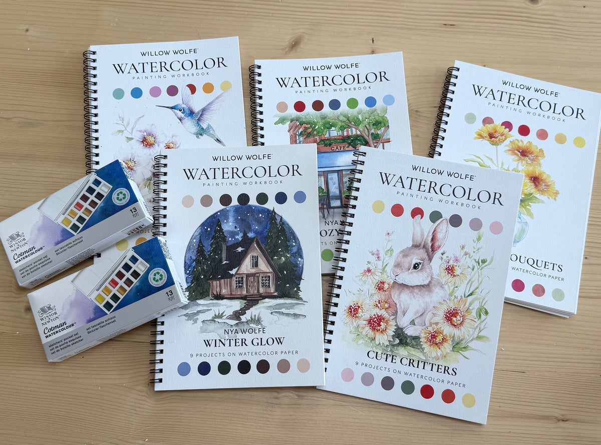 Willow and Wolfe Watercolour Tablets