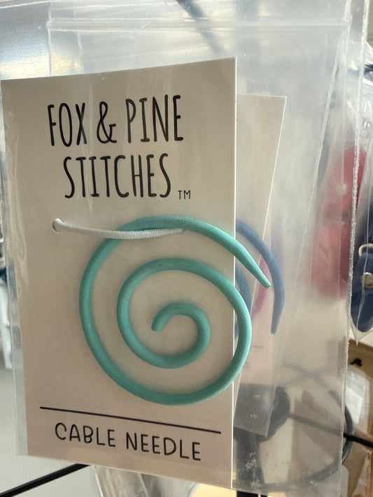 Fox & Pine spiral cable needles