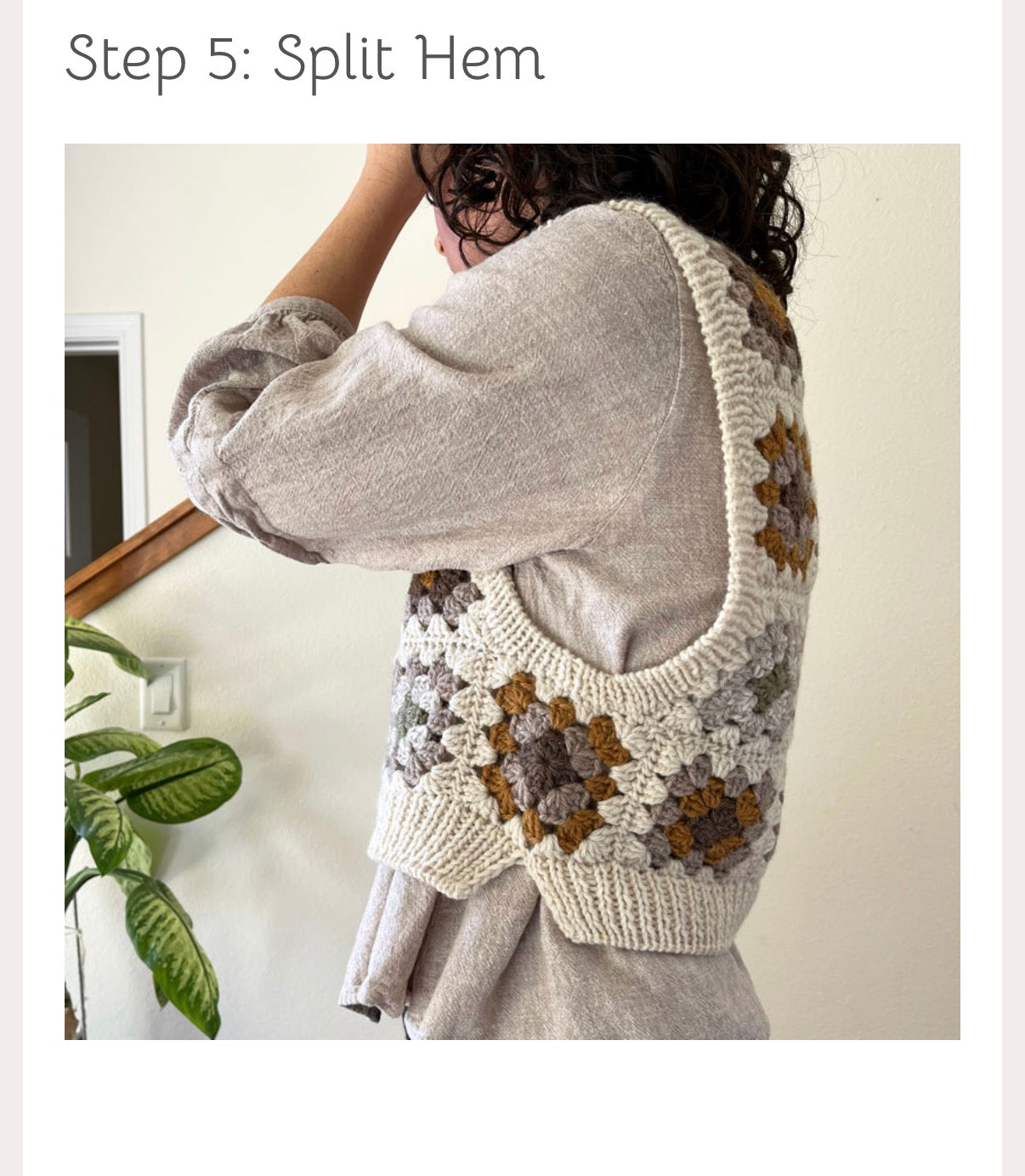 Granny Square Vest Class: March 21, 28 & April 4