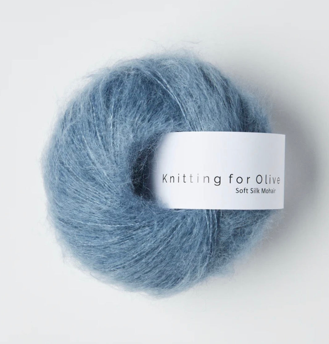 Knitting for Olive Soft Silk Mohair