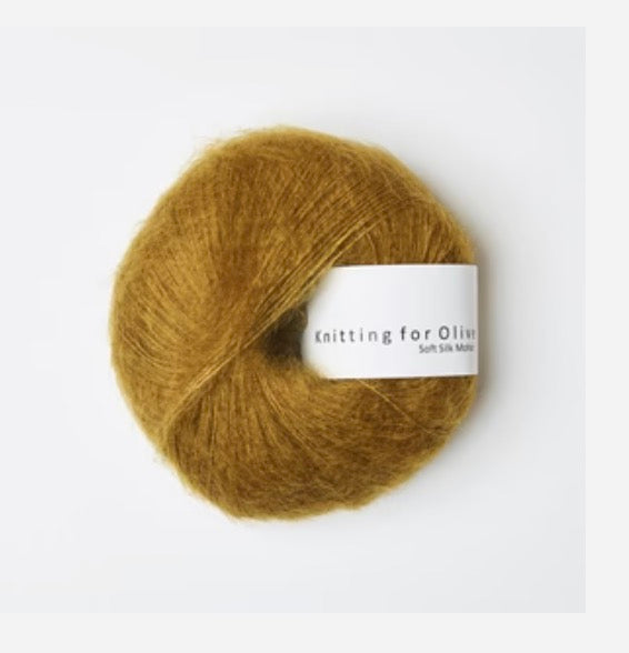 Knitting for Olive Soft Silk Mohair