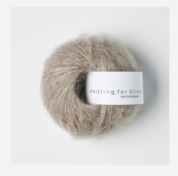 Knitting for Olive Soft Silk Mohair