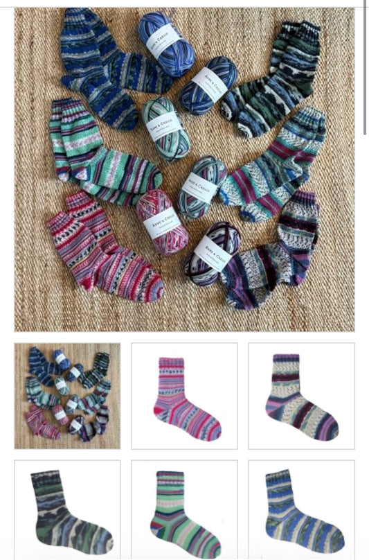 Arne & Carlos Socks and More 4 ply